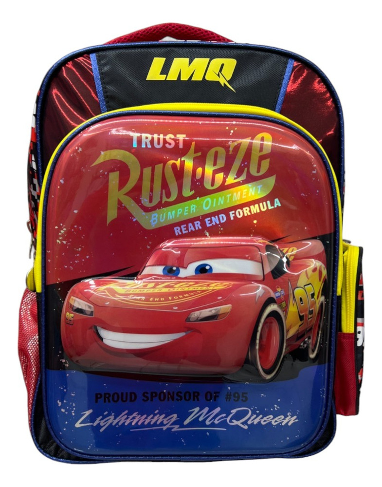 Mochila Ruz Cars Rayo Mcqueen bakipaki