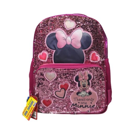 Mochila Ruz Minnie Mouse lentejuelas Mod. 161994