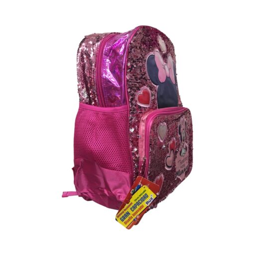 Alternative view of Mochila Ruz Minnie Mouse lentejuelas Mod. 161994