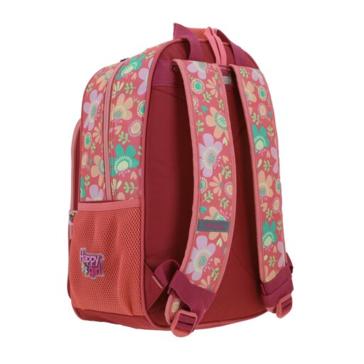 Mochila Grande Chenson Rosa Dise?o Floral Happy Girl Floris - Image 3