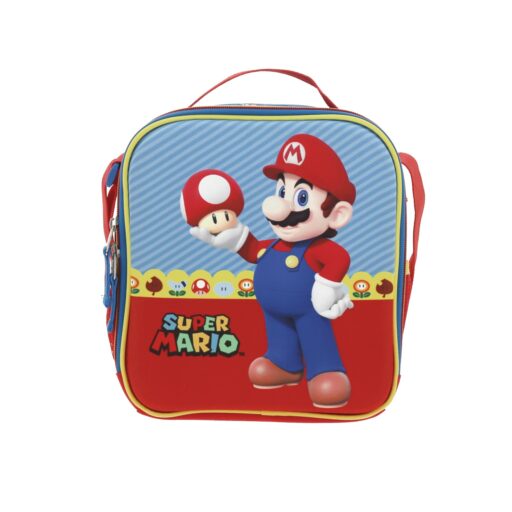 Lonchera chenson azul mario bros mush