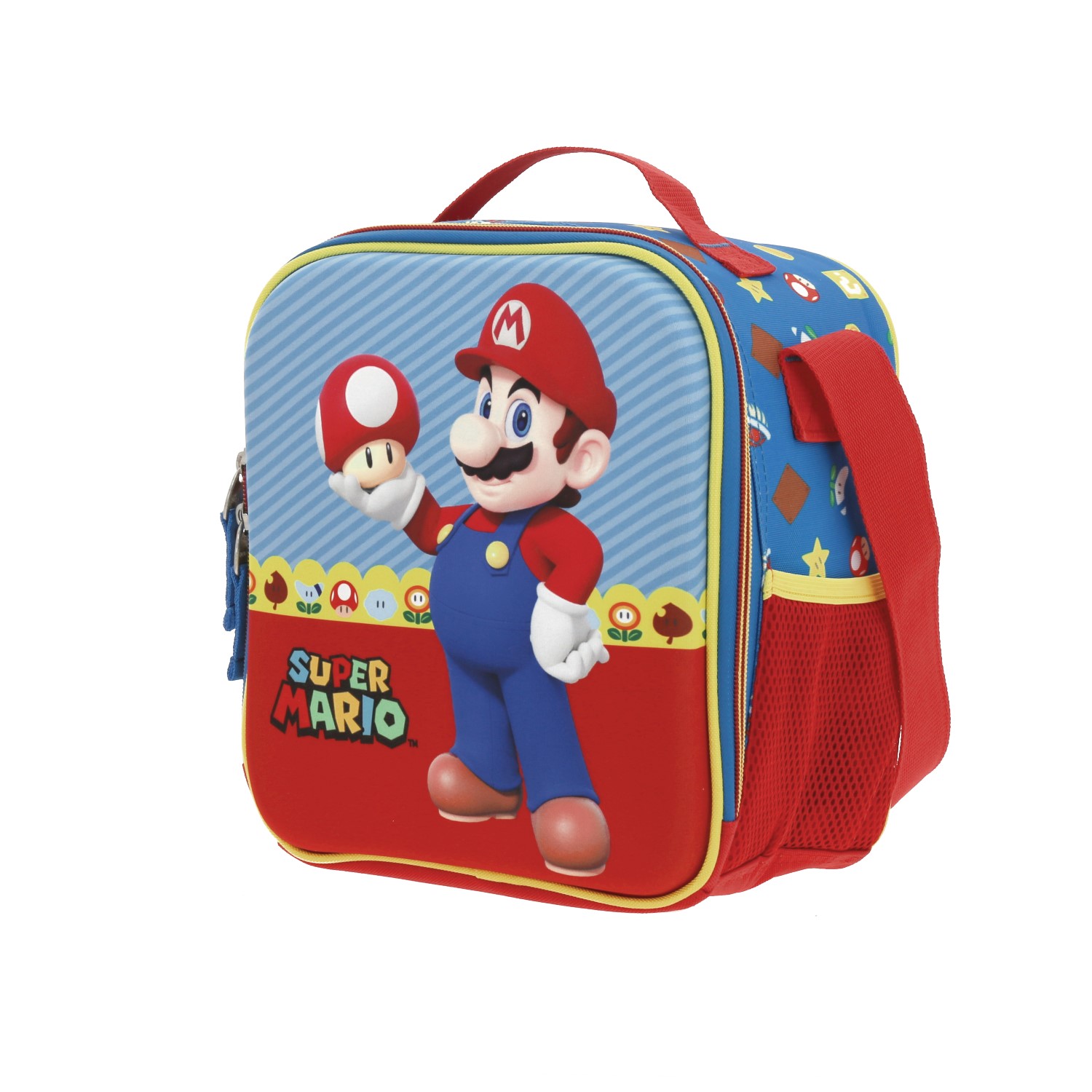 Lonchera chenson azul mario bros mush - Image 2