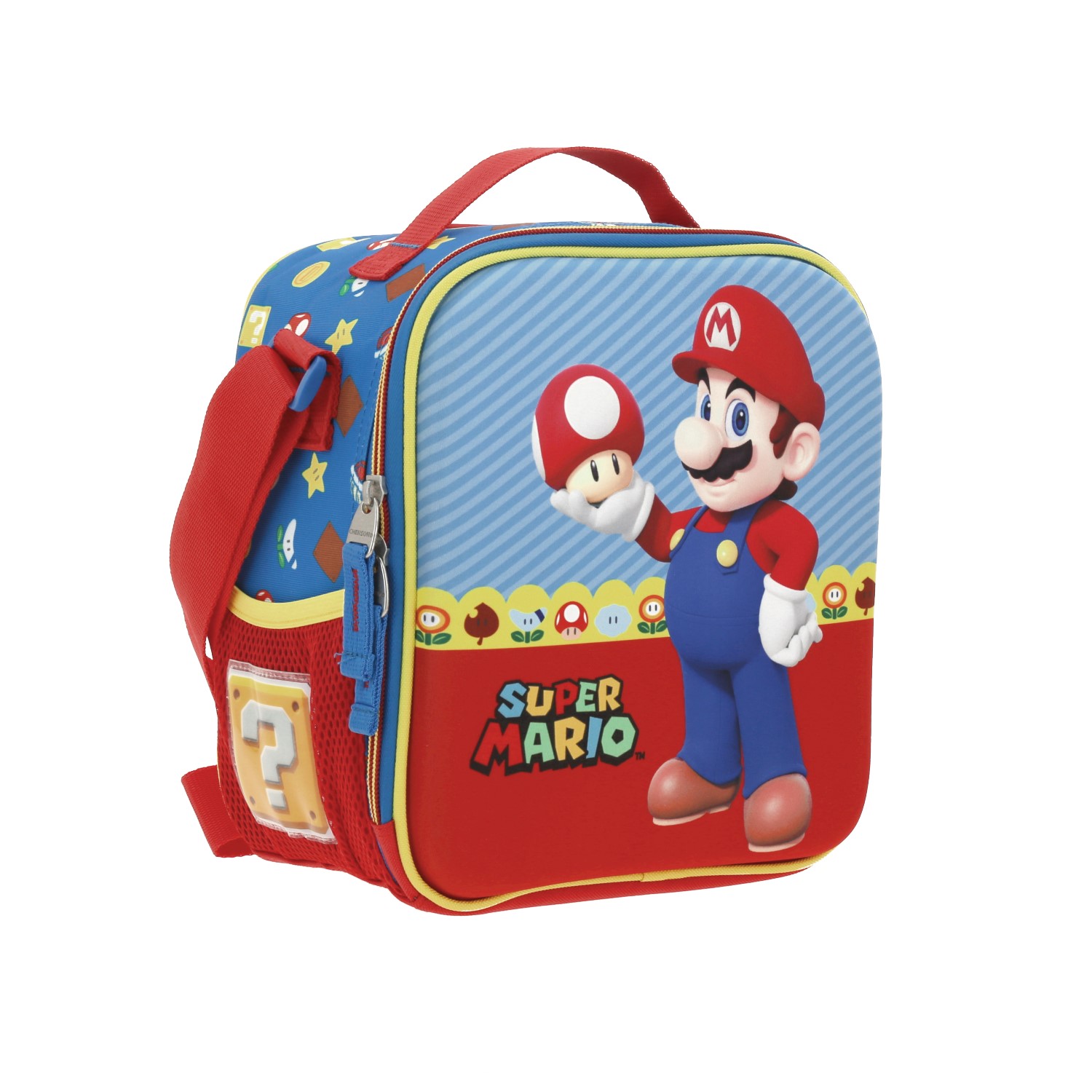 Lonchera chenson azul mario bros mush - Image 6
