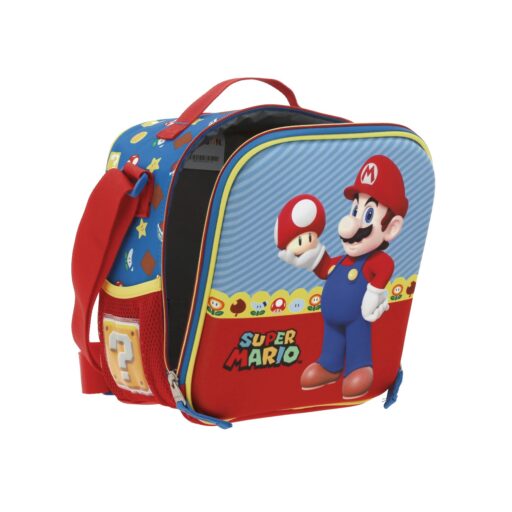 Lonchera chenson azul mario bros mush - Image 7