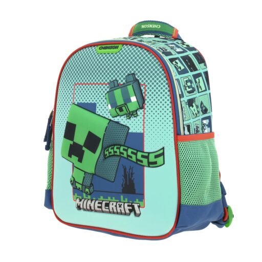 Alternative view of Mochila chenson kinder minecraft suave mc66010-9