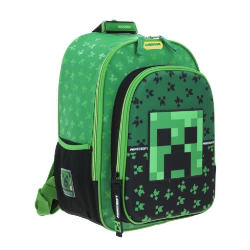 Mochila grande verde minecraft dupper - Image 6