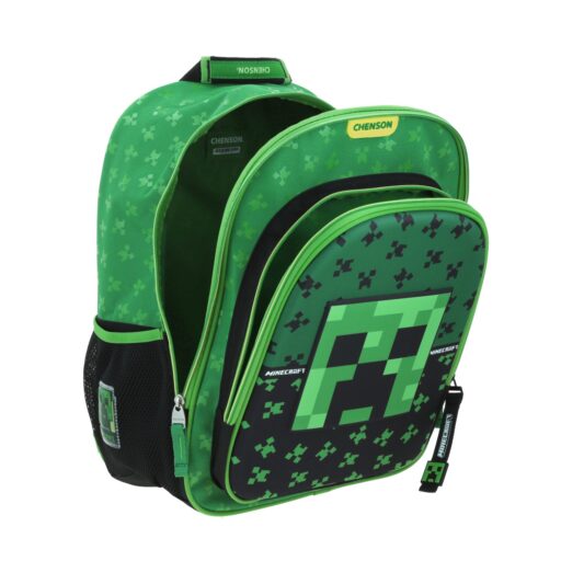 Mochila grande verde minecraft dupper - Image 7