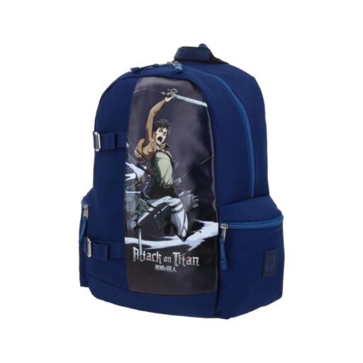Alternative view of Mochila Chenson Azul Attack On Titan Eren