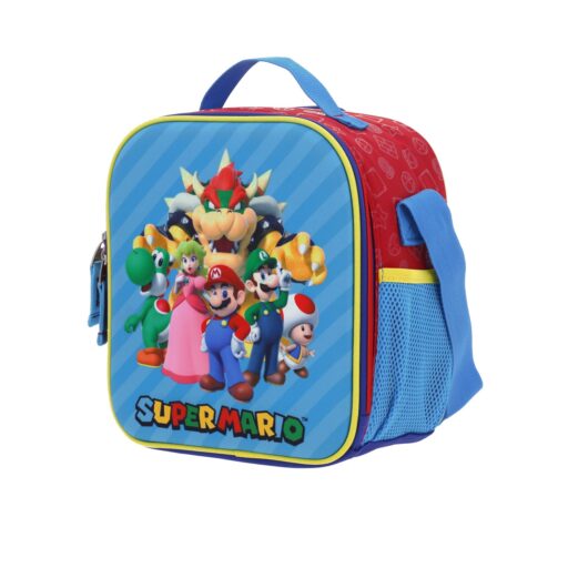 Alternative view of Lonchera Chenson Rojo Mario Bros Squat