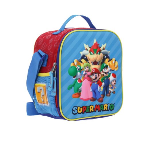 Lonchera Chenson Rojo Mario Bros Squat - Image 5