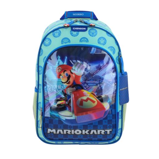 Mochila Chenson Azul Mario Bros Peis
