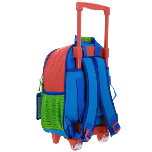 Mochila Con Ruedas Chica Rojo Mario Bros Yoin - Image 3
