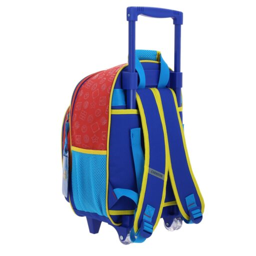Mochila Kinder C/LL Chenson Rojo Mario Bros Squat - Image 3
