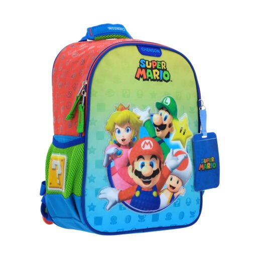 MOCHILA CHICA ROJO MARIO BROS YOIN - Image 11