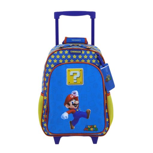 Mochila Chenson C/LL Mediana Mario Bros Powp