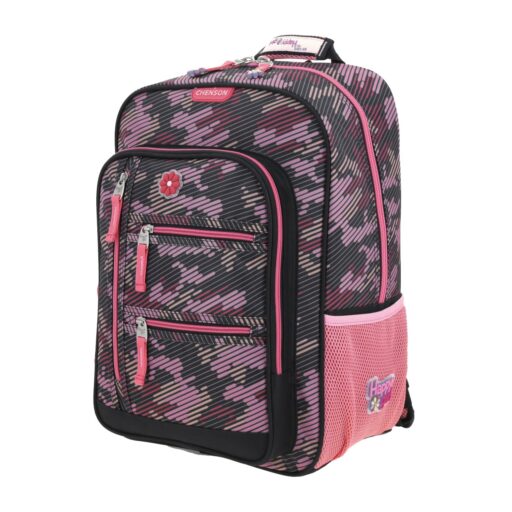 Alternative view of Mochila Chenson Happy Negra Cierres