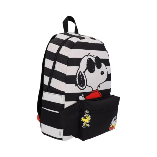 Alternative view of Mochila Kee Snoppy Rayas