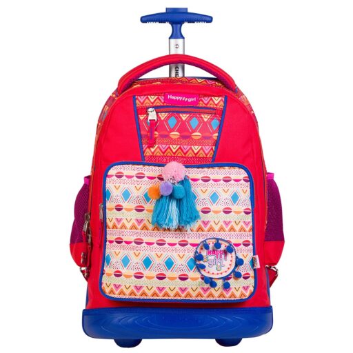 Mochila Con Ruedas Chenson Happy Girl Mod.HG63016-R