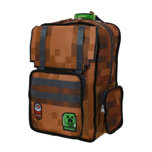 Alternative view of Mochila Chenson Minecraft Cafe MC66284-B