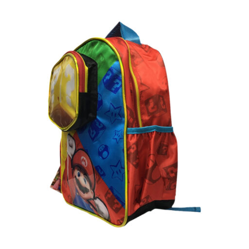 Alternative view of Mochila Ruz Kinder Mario BR Mod.178620