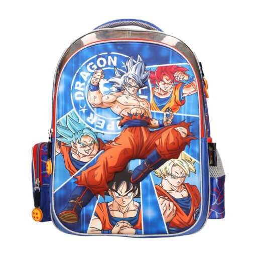 Mochila Kee Dragon Ball 3D Azul Mod.DBS124BP141A