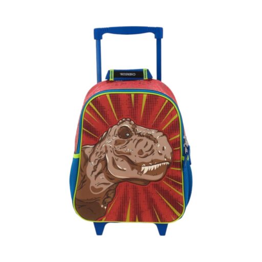 Mochila con Ruedas Kinder Rojo Chenson Original Dicor