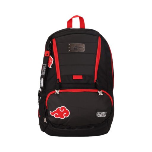 Mochila Kee Naruto Neg/Rojo
