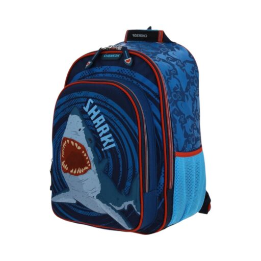 Alternative view of Mochila Grande Azul Chenson Original Sharky