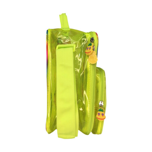 Lonchera Lluvia Transparente Led Amarillo - Image 4