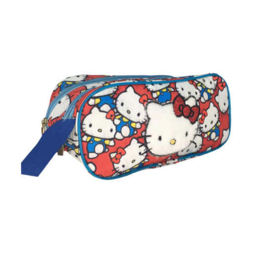 Lapicera Jyj Hello Kitty Rojo/Azul Tela - Image 5