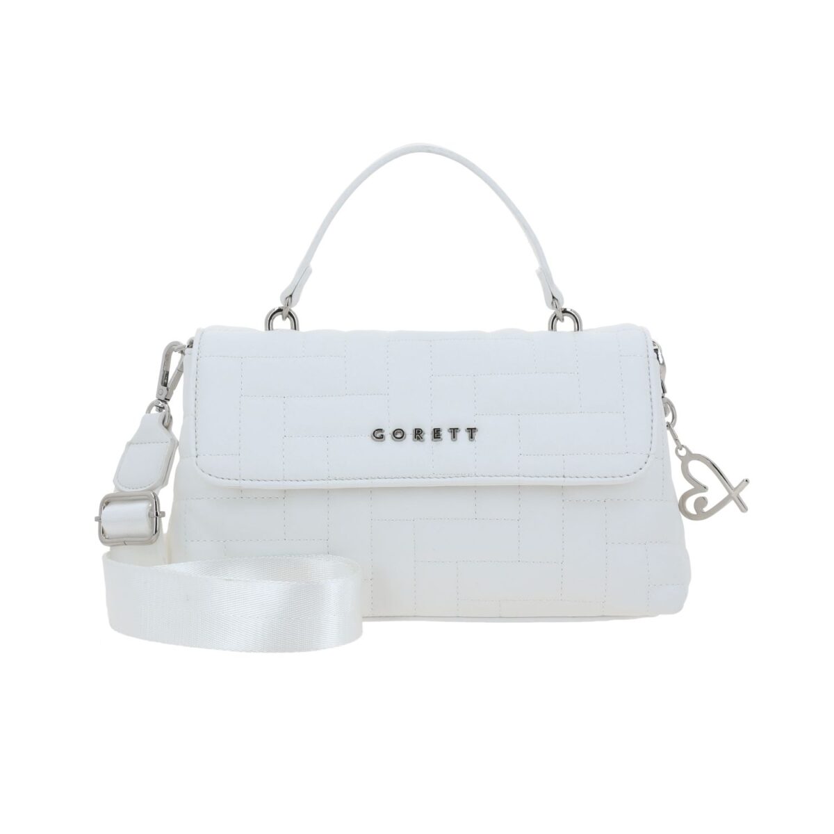 Bolso De Dama Blanco Gorett Priss