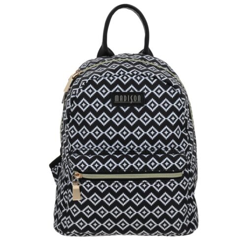 Mochila Mediana Negro Madison Xochitl