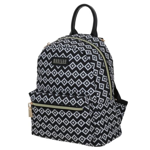 Alternative view of Mochila Mediana Negro Madison Xochitl