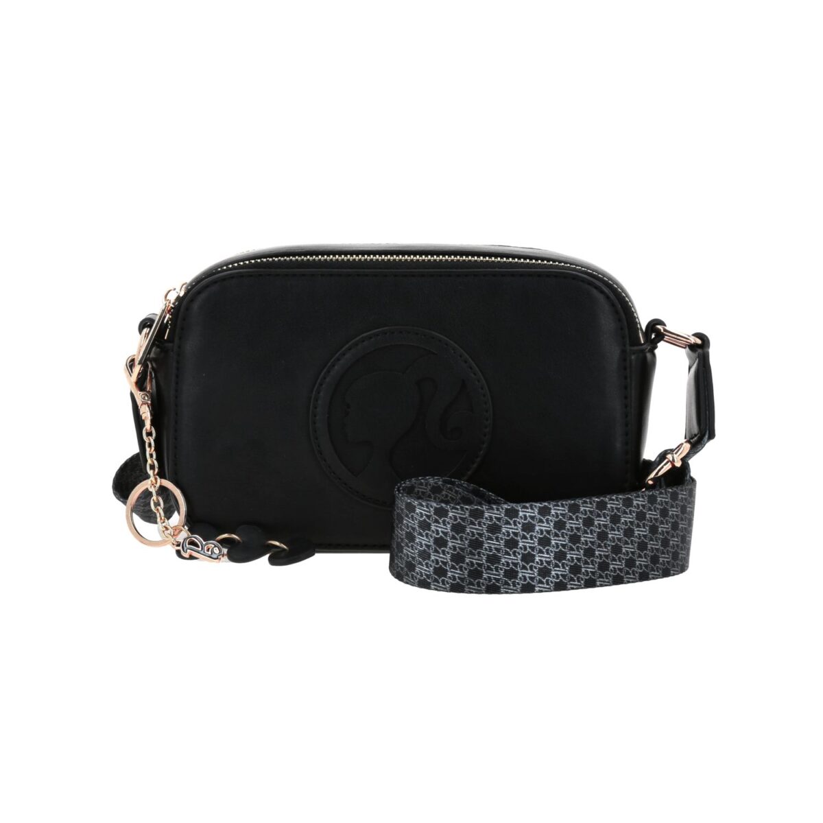 BANDOLERA BARBIE NEGRA REC MOD.BR25061-3