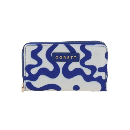 Cartera De Dama Azul Gorett Sol