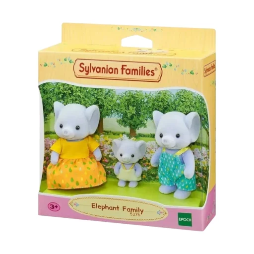 Sylvanian Families Elephant Family Trio