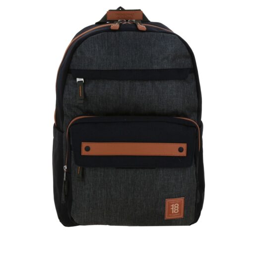 Mochila Grande Chenson 1818 Negro Steel