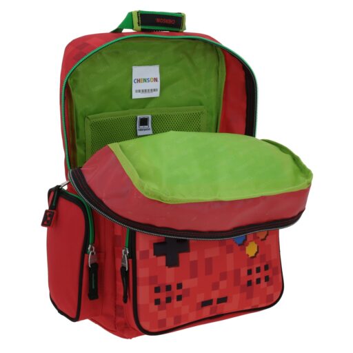Mochila Grande Chenson Roja Original Galaga - Image 7