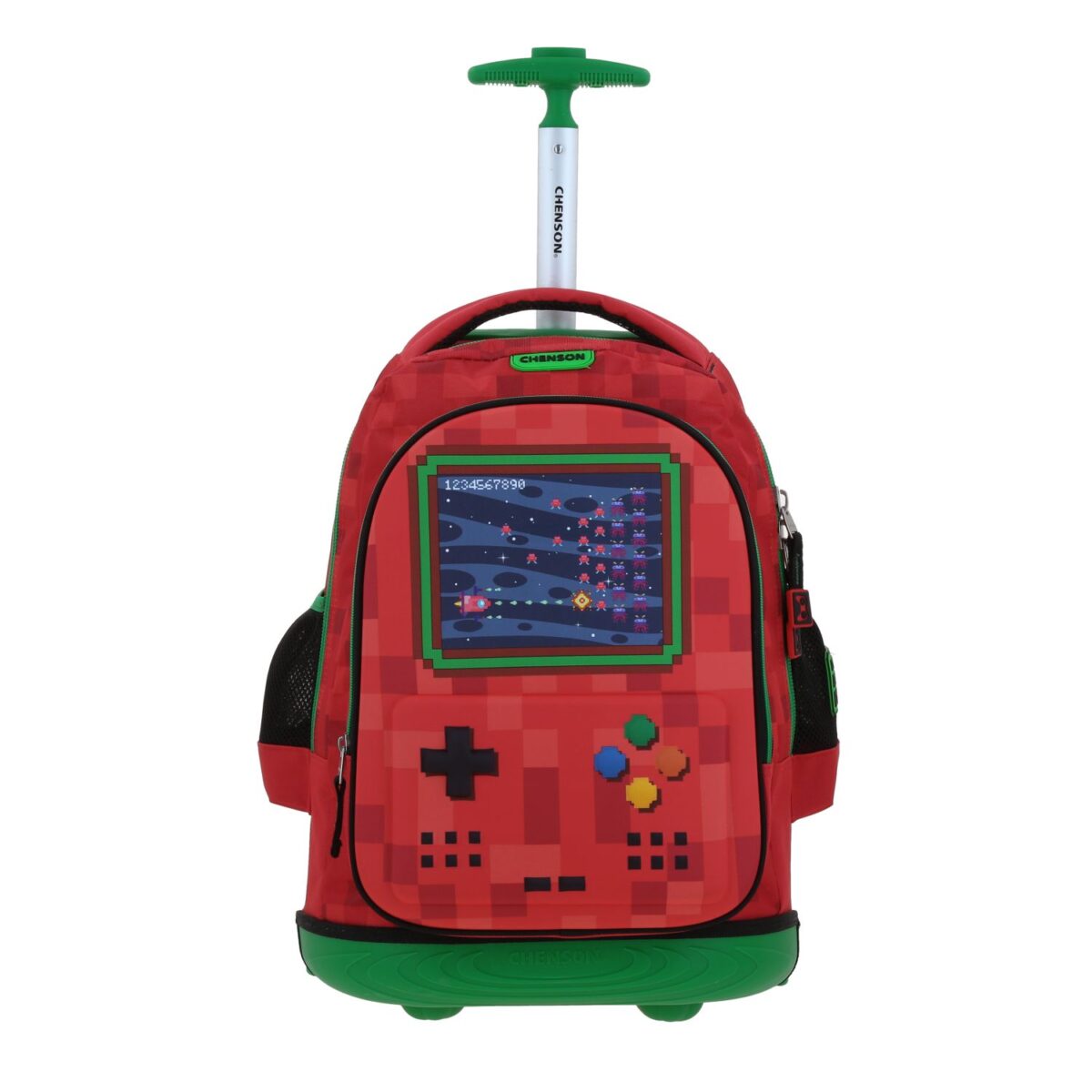 Mochila Con Ruedas Chenson Roja Original Galaga