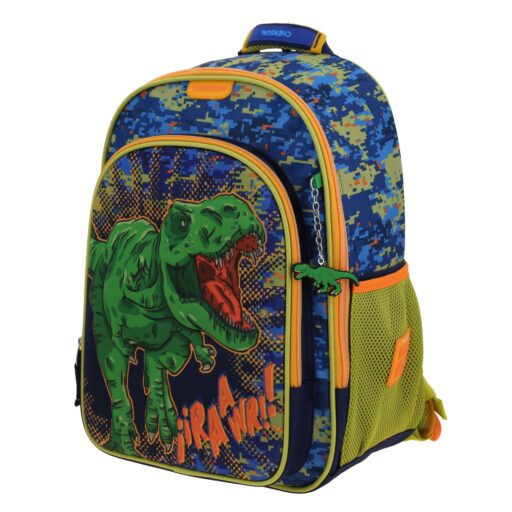 Alternative view of Mochila Grande Chenson Azul Dise?o 3D de Dinosaurio KORAV