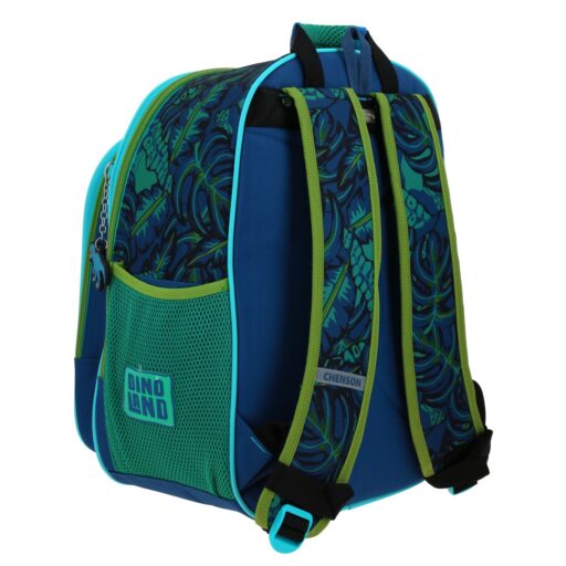 Mochila Grande Chenson Azul Dinosaurios 6D Original Raptors - Image 3