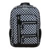 Mochila Grande Lapicera Negra a Cuadros TART