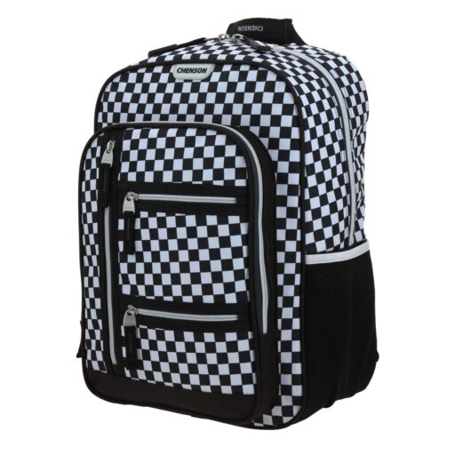 Alternative view of Mochila Grande Lapicera Negra a Cuadros TART