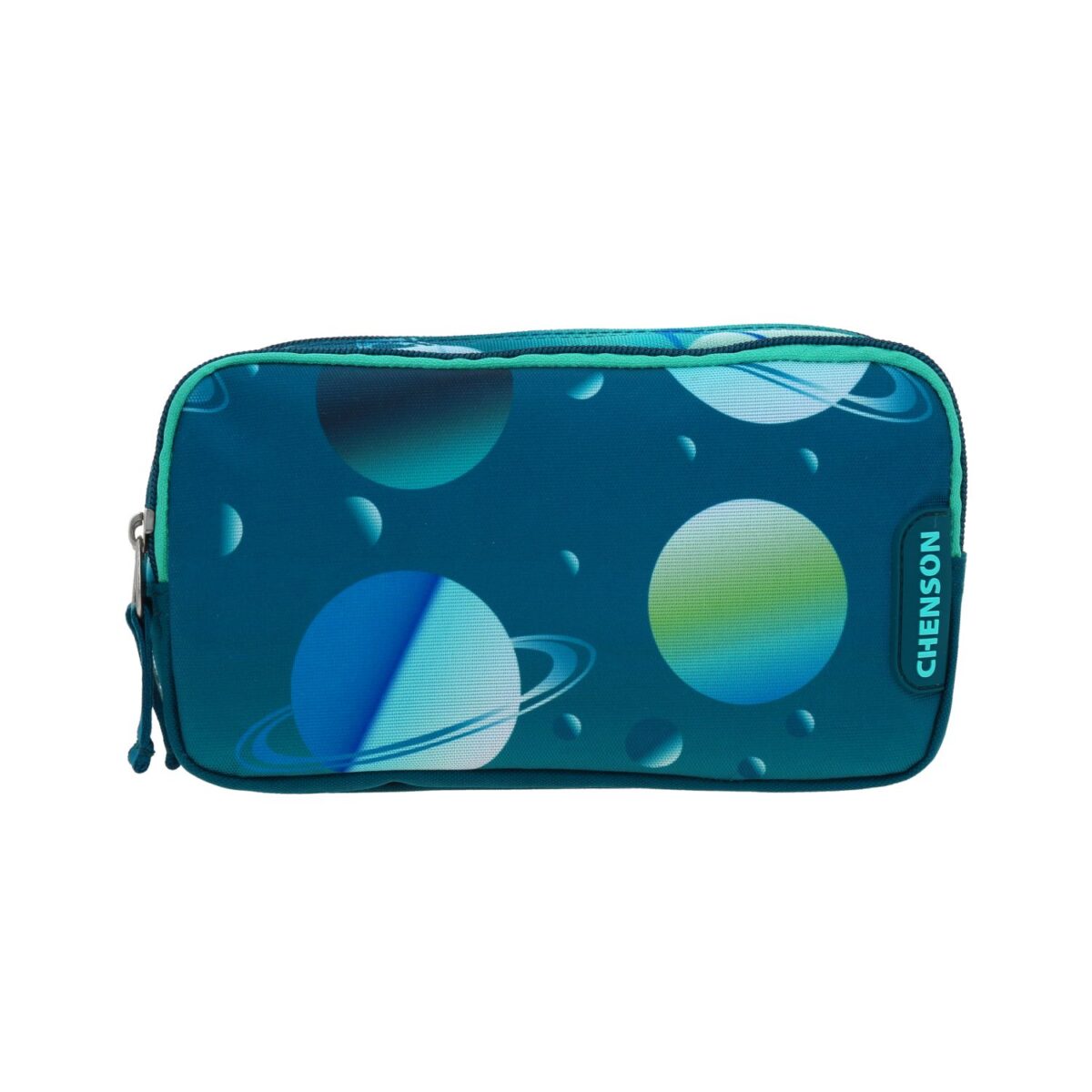 Lapicera Chenson Azul Con Planetas