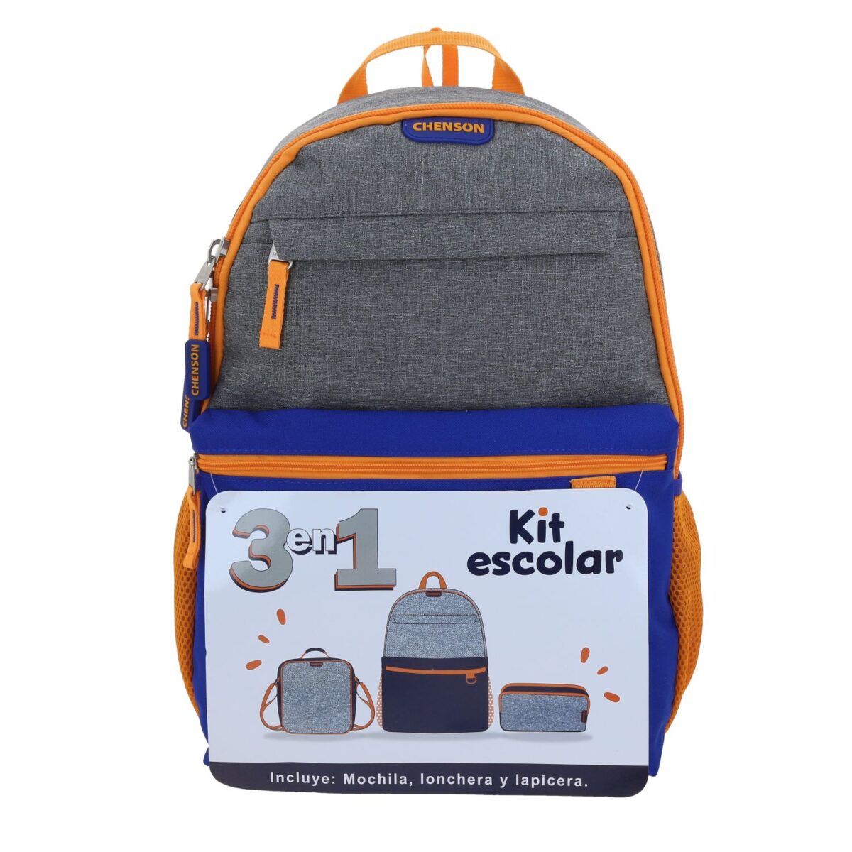 Kit Escolar Chenson Original Azul Keto
