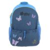Mochila Grande Chenson Azul Parches de Mariposas Descendientes CHAMA