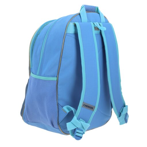 Mochila Grande Chenson Azul Parches de Mariposas Descendientes CHAMA - Image 3