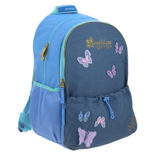 Mochila Grande Chenson Azul Parches de Mariposas Descendientes CHAMA - Image 6
