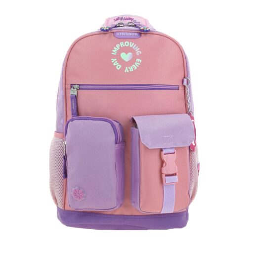 Mochila Grande Chenson Morada Iridiscente Happy Girl Gradient