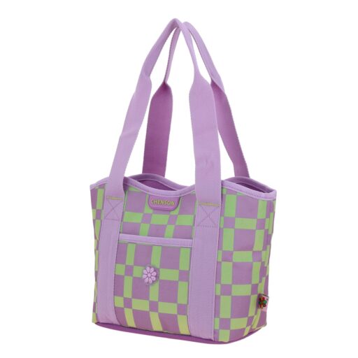 Alternative view of Lonchera Chenson Morado Diseño Floral Happy Girl Tare
